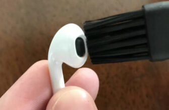 Как чистить наушники AirPods от серы в домашних условиях