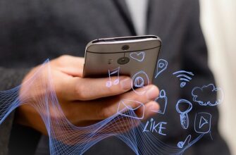 Смартфон в руках